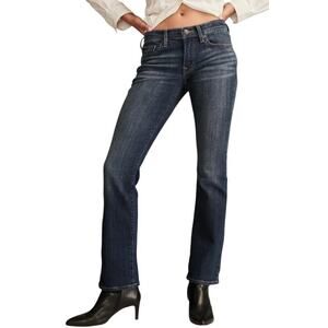 Lucky Brand Mid-Rise Sweet Boot Jeans Dark Wash Size 24 EUC (Runs Big)